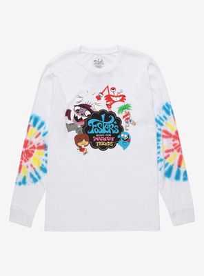 Foster’s Home for Imaginary Friends Group Tie-Dye Long Sleeve T-Shirt - BoxLunch Exclusive