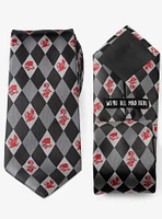 Disney Alice In Wonderland Gray Tie