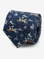 Disney Peter Pan Flying Blue Tie