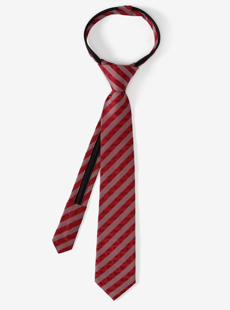 Disney Pixar Cars Red Youth Zipper Tie