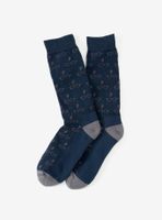 Harry Potter Glasses Navy Socks