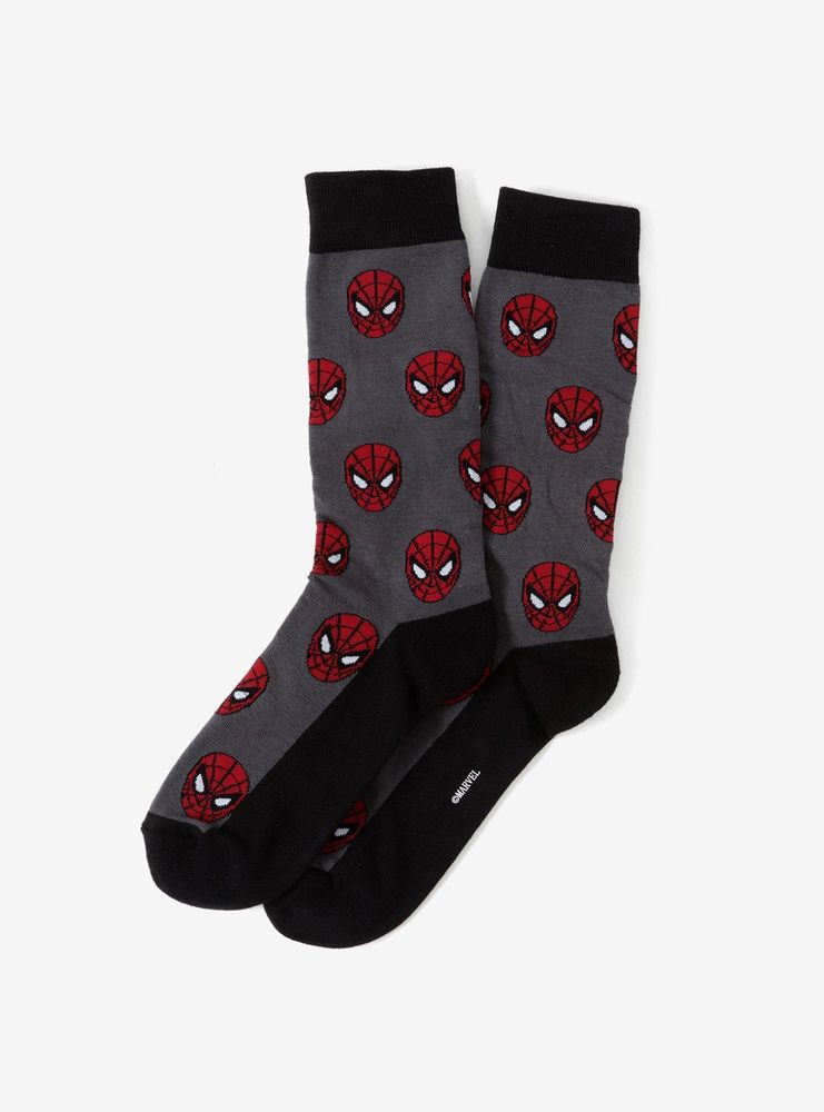 Marvel Spider-Man Gray Sock