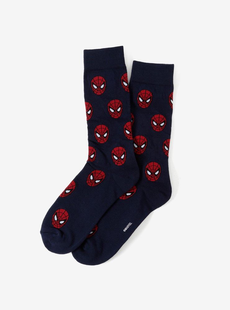 Marvel Spider-Man Navy Sock