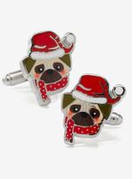 Santa Pug Cufflinks