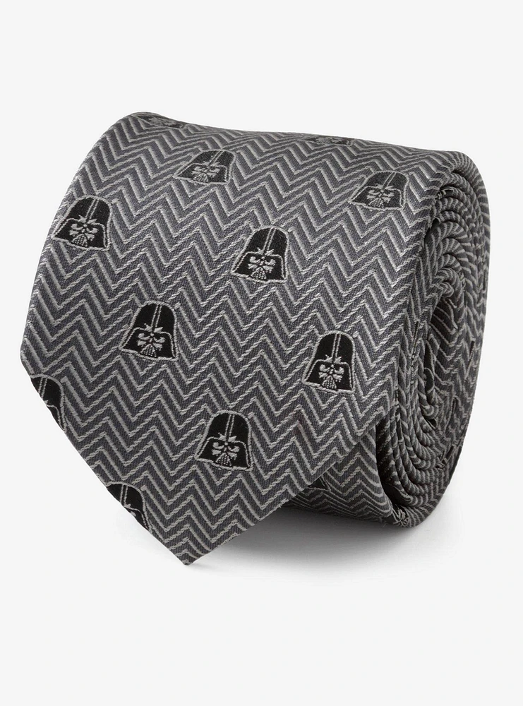 Star Wars Darth Vader Herringbone Black Tie