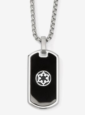 Star Wars Imperial Rebel Reversible Stainless Steel Necklace