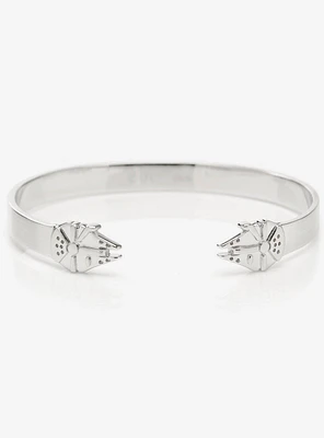 Star Wars Millennium Falcon Stainless Steel Cuff Bracelet