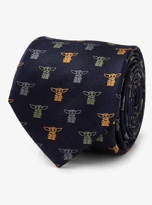 Star Wars The Mandalorian The Child Navy Tie