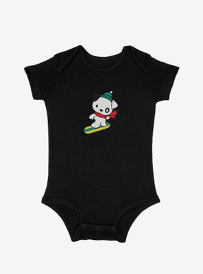 It's Pooch Snowboard Infant Bodysuit