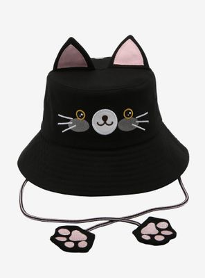 Cat & Paws Bucket Hat