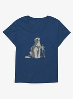 The Legend of Korra and Naga Girls T-Shirt Plus