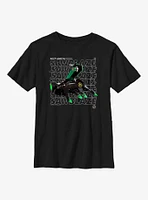 BattleBots Sawblaze Hero Stack Text Youth T-Shirt