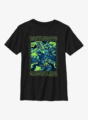 BattleBots Squared Bot Collage Youth T-Shirt