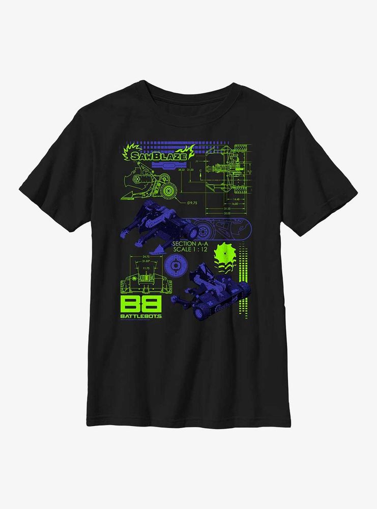 BattleBots The Plan Youth T-Shirt
