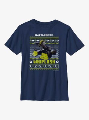 BattleBots Whiplash Ugly Holiday Youth T-Shirt