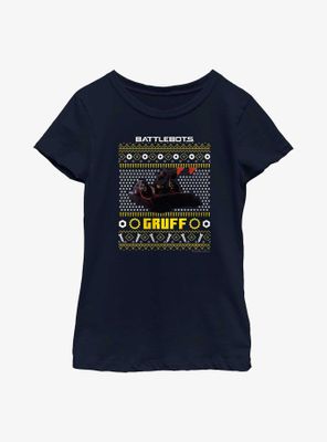 BattleBots Gruff Holiday Sweater Youth T-Shirt