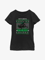 BattleBots Sawblaze Ugly Holiday Youth T-Shirt