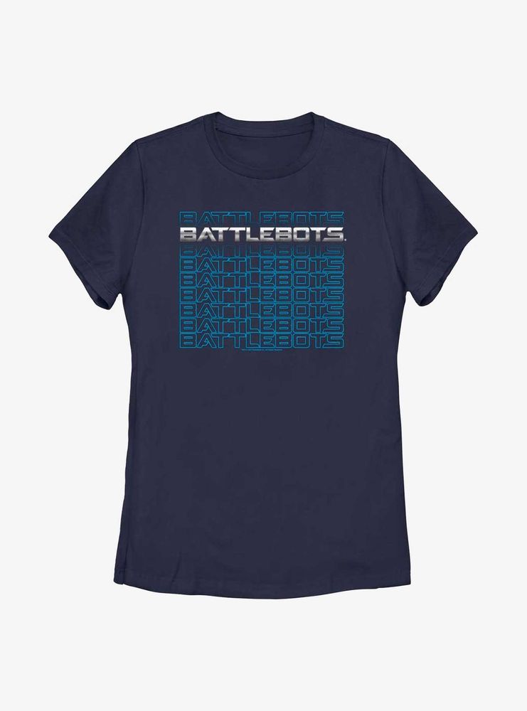 BattleBots Text Stack Womens T-Shirt