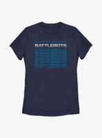 BattleBots Text Stack Womens T-Shirt