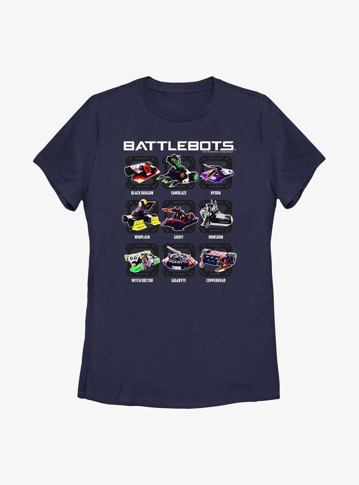 BattleBots Bot Boxes Womens T-Shirt