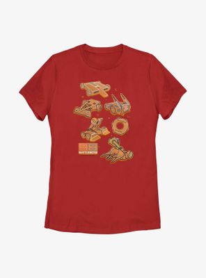 BattleBots Gingerbead Bots Womens T-Shirt