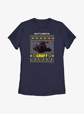 BattleBots Gruff Holiday Sweater Womens T-Shirt