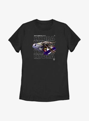 BattleBots Hydra Hero Stack Text Womens T-Shirt