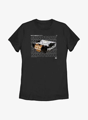 BattleBots Minotaur Hero Stack Text Womens T-Shirt