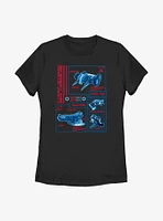 BattleBots Robo Schematic Womens T-Shirt