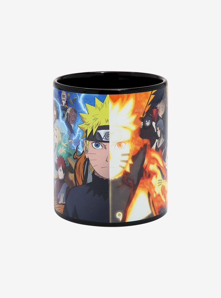 Naruto Shippuden Split Portrait Mug