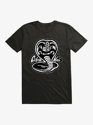 Cobra Kai Black And White Logo T-Shirt