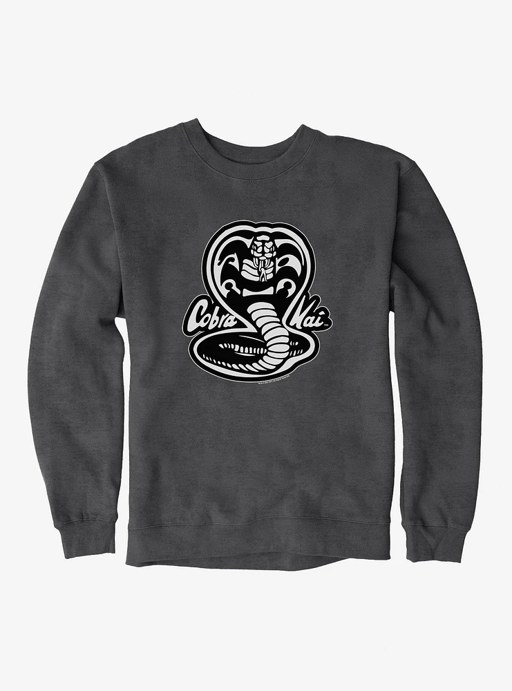Cobra Kai Black And White Logo Sweatshirt