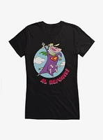 Cow and Chicken Al Rescate Girl's T-Shirt