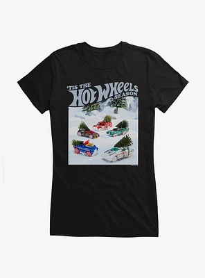 Hot Wheels Snowflake Girls T-Shirt