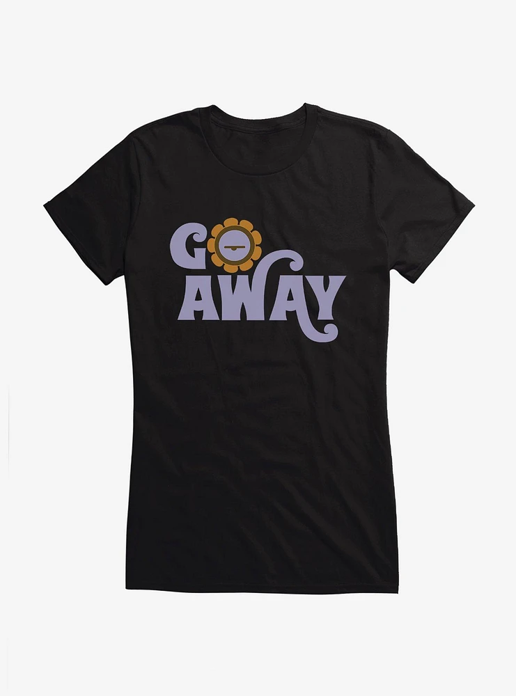 Daria Go Away Groovy Font Girls T-Shirt