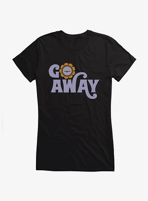 Daria Go Away Groovy Font Girls T-Shirt