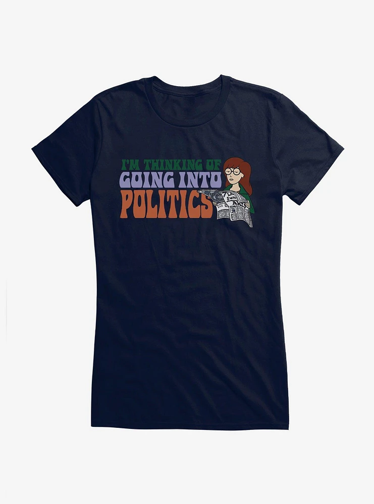Daria Going Into Politics Girls T-Shirt
