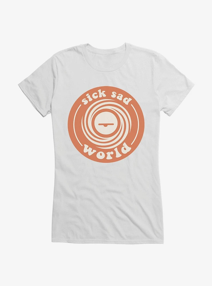 Daria Sick Sad World Record Logo Girls T-Shirt