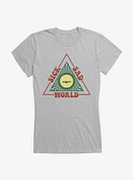 Daria Sick Sad World Triangle Logo Girls T-Shirt