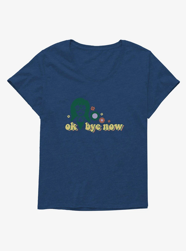 Daria Ok Bye Now Flowers Girls T-Shirt Plus