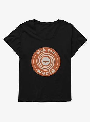 Daria Sick Sad World Record Logo Girls T-Shirt Plus