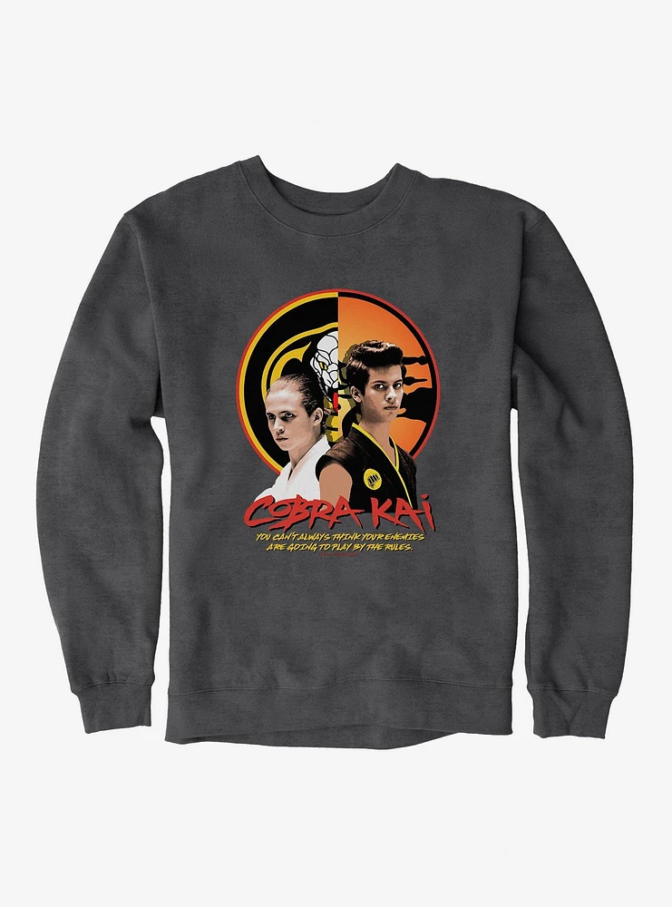 Cobra Kai Play By The Rules Sweatshirt