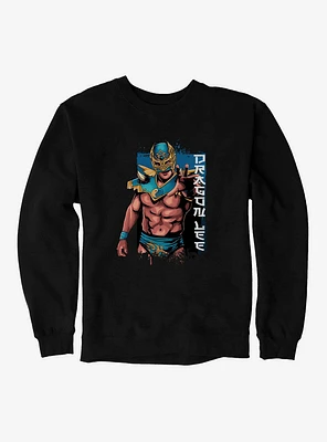 Masked Republic Legends Of Lucha Libre Dragon Lee Portrait Sweatshirt