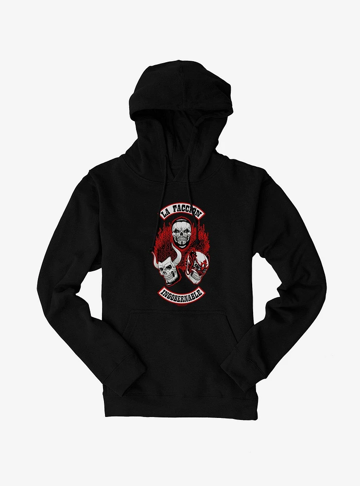 Masked Republic Legends Of Lucha Libre La Faccion Ingobernable Skulls Hoodie