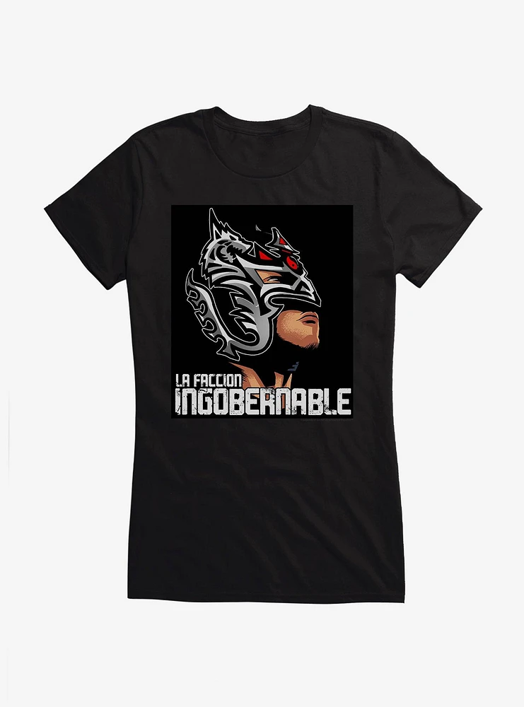 Masked Republic Legends Of Lucha Libre La Faccion Ingobernable Dragon Lee Girls T-Shirt