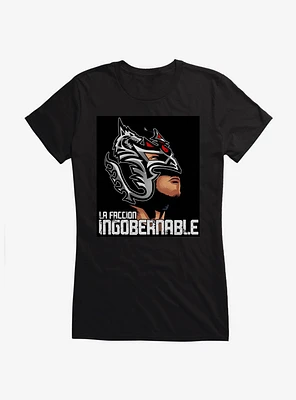 Masked Republic Legends Of Lucha Libre La Faccion Ingobernable Dragon Lee Girls T-Shirt