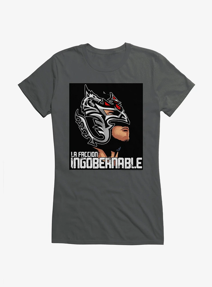 Masked Republic Legends Of Lucha Libre La Faccion Ingobernable Dragon Lee Girls T-Shirt