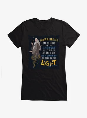 Harry Potter Albus Dumbledore Quote Girls T-Shirt