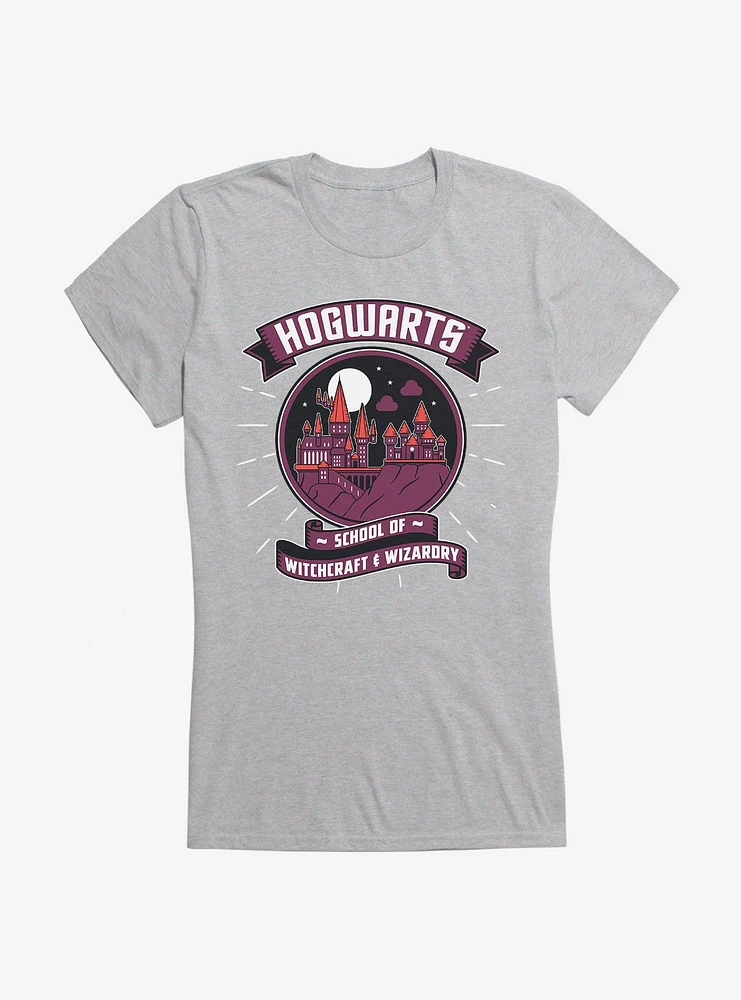 Harry Potter Hogwarts Patch Art Girls T-Shirt