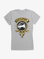 Harry Potter Hufflepuff House Patch Art Girls T-Shirt